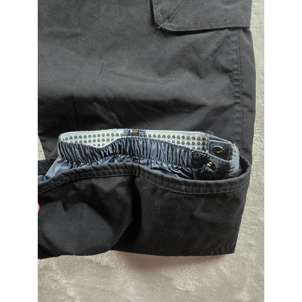 Ride‎ Snowboards Mountain Dry Series Snow Pants Mens M Black Cargo Adjustable
